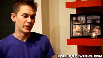 Seductive Twink Seth Serenity Deepthroats Rock Hard Cock