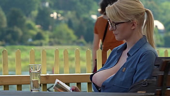 Big Natural Saggy Tits - Exposed In Public