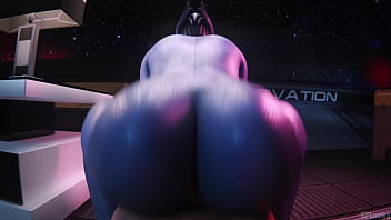 Liara' Big Booty Rides A Cock - (spluckytama)