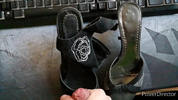 Cuming On Mom' High Heels
