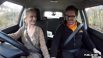 Busty Euro Publicly Fucked Before Bj In Car