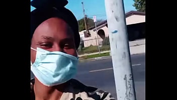 Tristina Millz Jamaica Side Showing Rastas