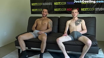 Casting Athletic Amateurs Barebacking In Doggy