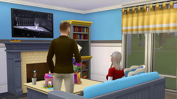 Stepsister Helping Her Stepbrother Suffering From A Sudden Breakup