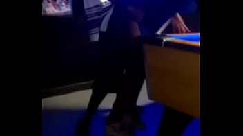 Banging Alexis On Pool Table