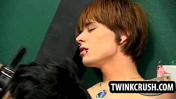 Horny Twink Miles Pride Getting His Hard Cock Sucked