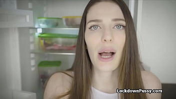 Busty Gf Cools Down Throat With Hard Cock