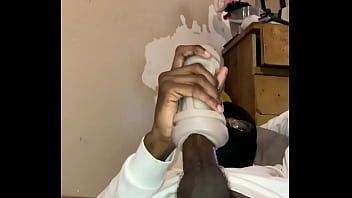 Tens Mins Of Your Favorite Stroking With Pocket Pussy