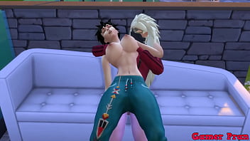 Hinata Y Sus Amigas Cap 4 Madara Juega Con Videl Se Reta Que El Que Pierda Se Quita La Prenda Al Fina Pasa Algo Inerperado Mucha Leche Sobre Ella