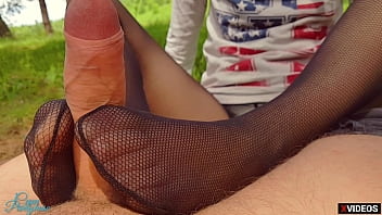 Stranger _ Babe In Pantyhose Leads To Huge Cum Loads