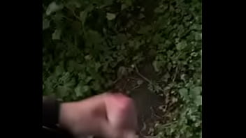 Wanking In The Bushes