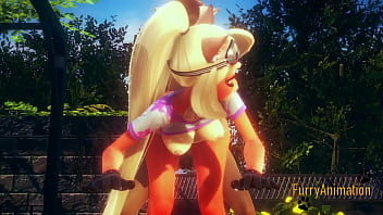 Crash Bandicoot Furry Hentai - Coco Fingering And Fucked In A Jarden - Anime Manga Yiff Japanese Porn