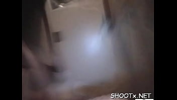 Wanton Young Brunette Perfection Tanya Expertly Handles A Chopper