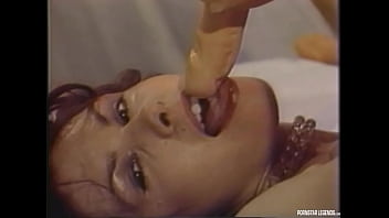 Classic Pornstar Janey Robbins Deep Throats A Dildo Then Toys With Her Pussy Till She Cums