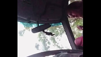 Brianna Blows In The Car While Boyfriend At Work