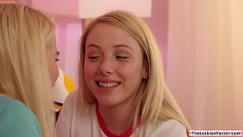 Lesbian Teen Toying Her Friends Pussy