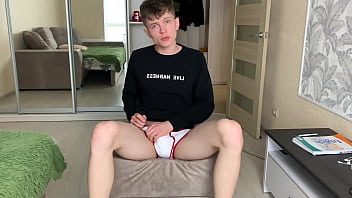 Boy Cumming With You (eye Contact) /big Dick 23cm. /huge Load/ Uncut