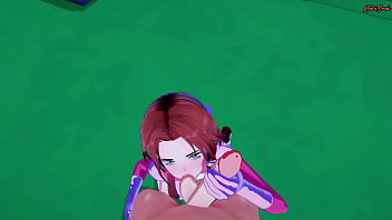 Atom Eve Gets Pov Fucked On A Rooftop. Invincible Hentai.