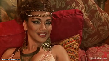 Asian Ts Goddess Anal Fucking Man