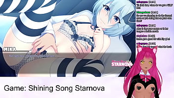 Vtuber Lewdneko Plays Shining Song Starnova Bonus