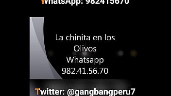 La Chinita - Ninfómana bukkake whatsapp 925.480.316