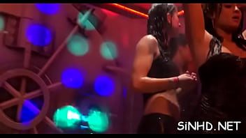 Delighting Various Hard Shafts - lesbian, hardcore, blowjob, party, shower, orgy, group-sex - Video 2071872