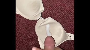 Dropping A Load On My Step Sisters Bra