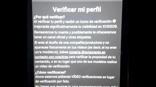Vídeo De Verificación - verification-video - Video 2091644