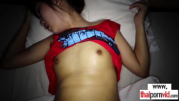 Amateur Inked Thai Massage Teen Num Gets European Seeds From Behind