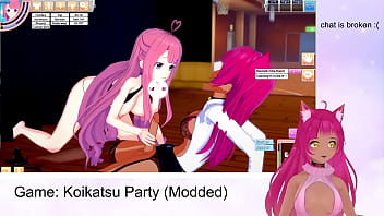 Vtuber Lewdneko Plays Koikatsu Party Part 1