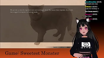 Vtuber Lewdneko Plays Sweetest Monster Part 1