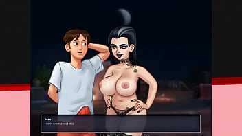 Big Titty Goth Partying Too Hard (summertime Saga)