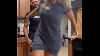 Fat Ass Latin Bitch Almost Gets Railed On The Kitchen Bench