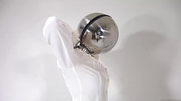 Blindfolded Struggling Woman