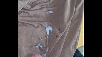 Shooting Cum From Uncut Cock On Monitor After Long Edging Watching Xvideo