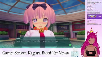 Vtuber Lewdneko Plays Senran Kagura Burst Part 2