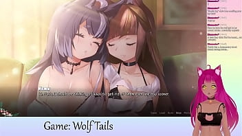 Vtuber Lewdneko Plays Wolf Tails Part 2