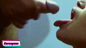 Acabada Espesa En La Boca De Karen