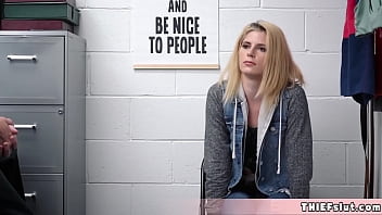 Cute Blonde Shoplifter Teen Madison Just Cant Stop Stealing Stuff