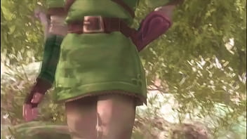 The Legend Of The Naked Zelda - A Link To The Ass