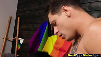 Handsome Guys Fuck After Pool Party