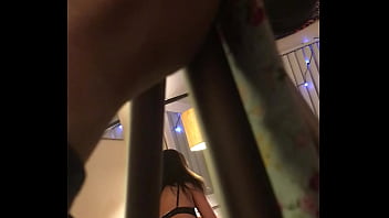 Phat Booty Ex Girlfriend Struts _ Flaunts Her Tanned Ass In A Thong While I Shoot W/ The Canon Part 2