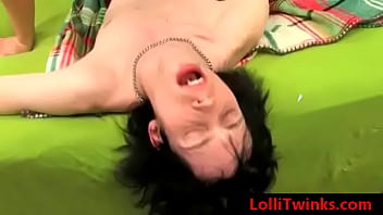 Two Cute Twink Teens Fuck On Bed Gays