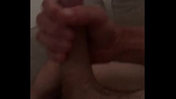 Jerking My Hard Cock With Closeup Cum