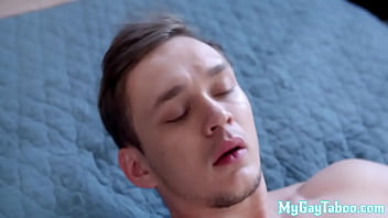 Inked Bald Stud Gives Blowjob Before Barebacked By Stepbro