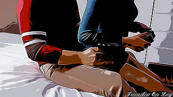 Mi Cuñada Caliente Quiere Aprender A Jugar Videos Juegos Sentada En Mis Piernas Parte 1 - Version Cartoon