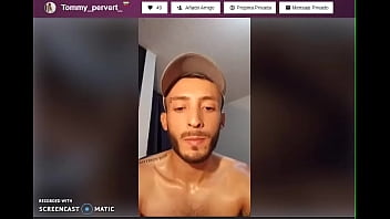 Naugthy Boy Eating His Cum From A Glass