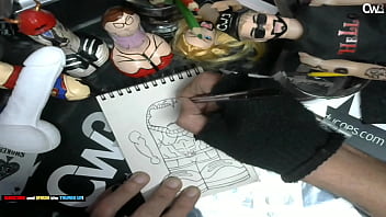 It' Time To Tracing Sketch Of The William Seed Pornstar - Dildo Art Business 2