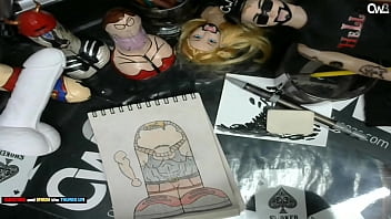 It' Time To Painting Sketch Of The William Seed Pornstar - Dildo Art Business