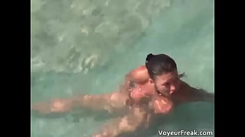 Amazing Hot Brunette Babe With Fantastic